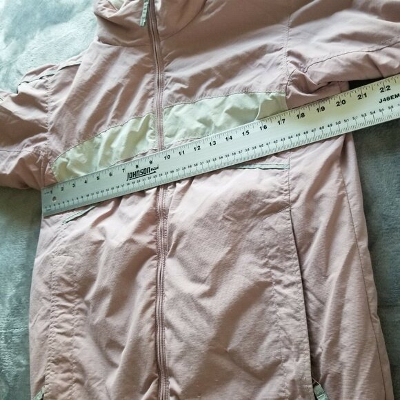 Columbia Sportswear Medium Full-Zip Core Interchange Jacket Pink Colorblock - Picture 3 of 8